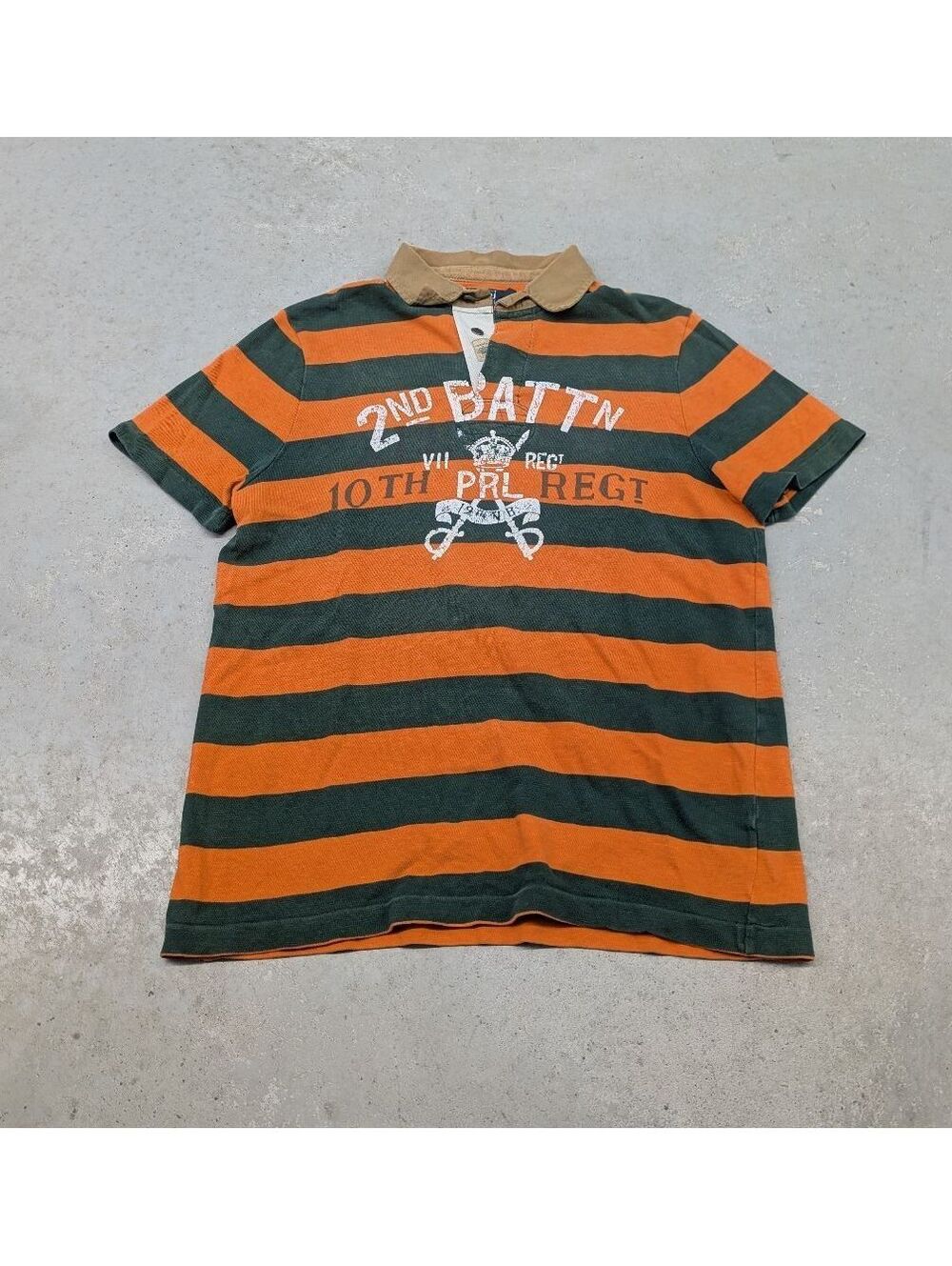 Vintage Y2K Polo Ralph Lauren 2nd Battalion Polo Shirt